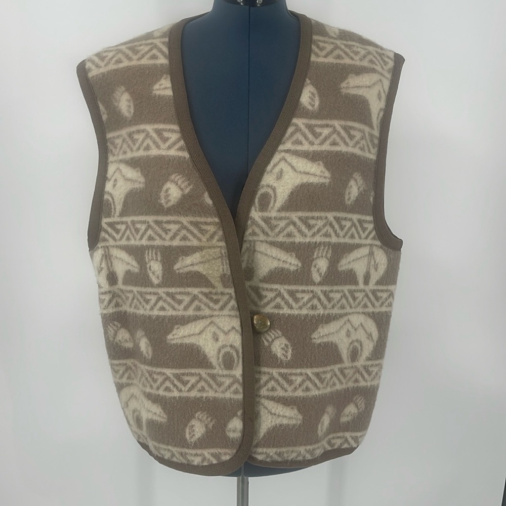 JOYCE ONARHEIM BOE BEAR LEGACY COLLECTION 100% WOOL, SZ M, EXCELLENT CON…